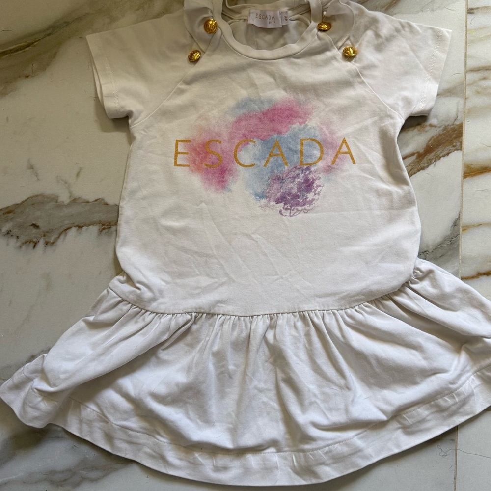 Escada logo Dress